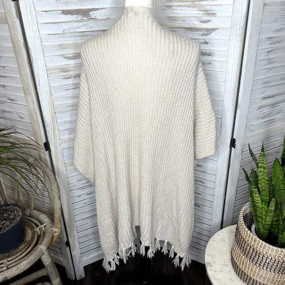 American EAGLE Women's Boho Open Front Cardigan Kimono Sweater Short Sleeve OS - Picture 4 of 15